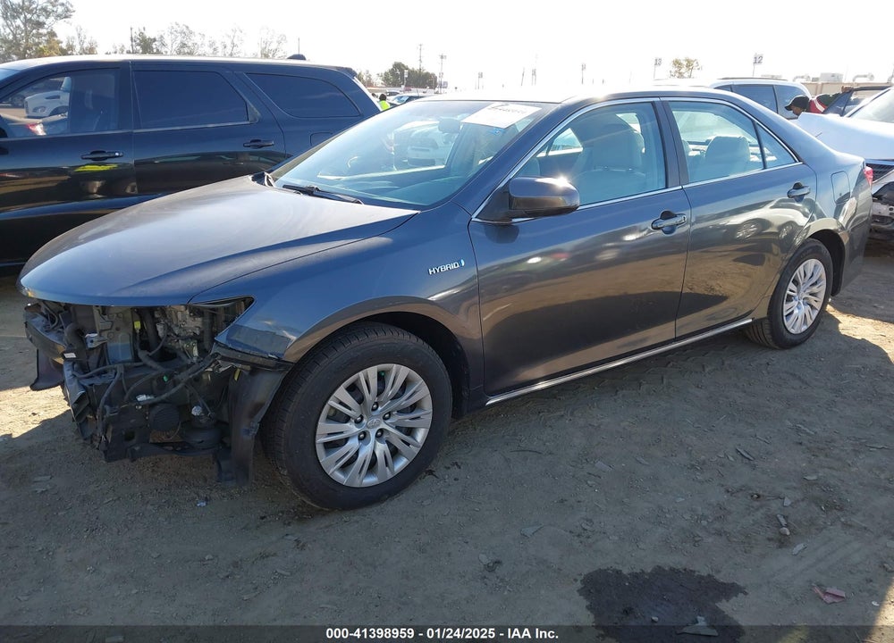 2012 TOYOTA CAMRY HYBRID LE VIN: 4T1BD1FK6CU058716