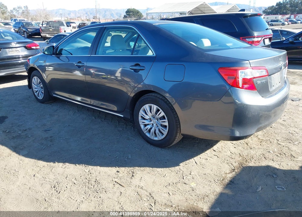 2012 TOYOTA CAMRY HYBRID LE VIN: 4T1BD1FK6CU058716
