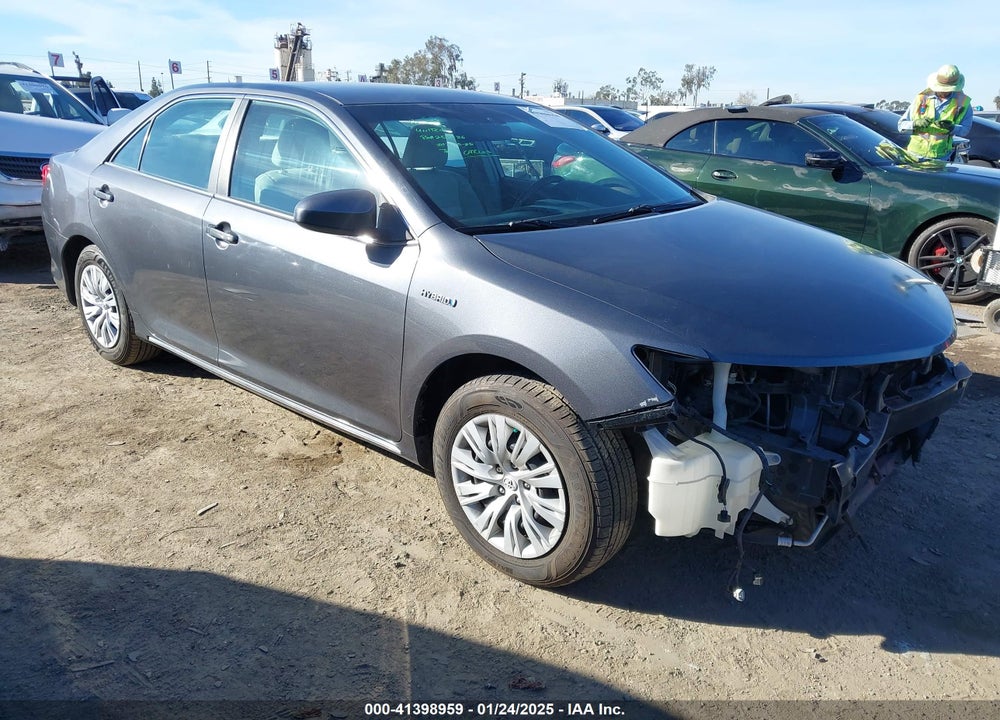 2012 TOYOTA CAMRY HYBRID LE VIN: 4T1BD1FK6CU058716