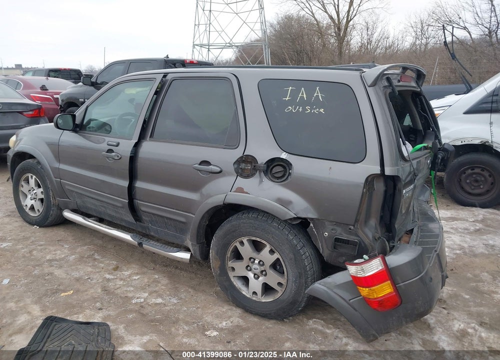 2005 FORD ESCAPE LIMITED VIN: 1FMCU94185KA52914