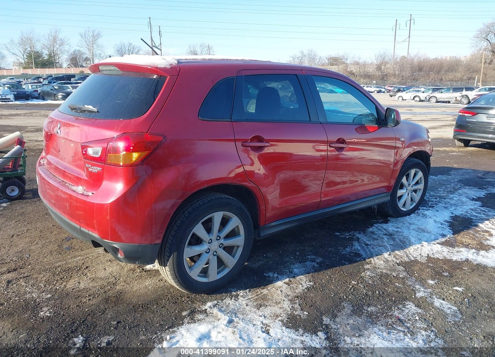 2014 MITSUBISHI OUTLANDER SPORT ES VIN: 4A4AP3AU8EE012922