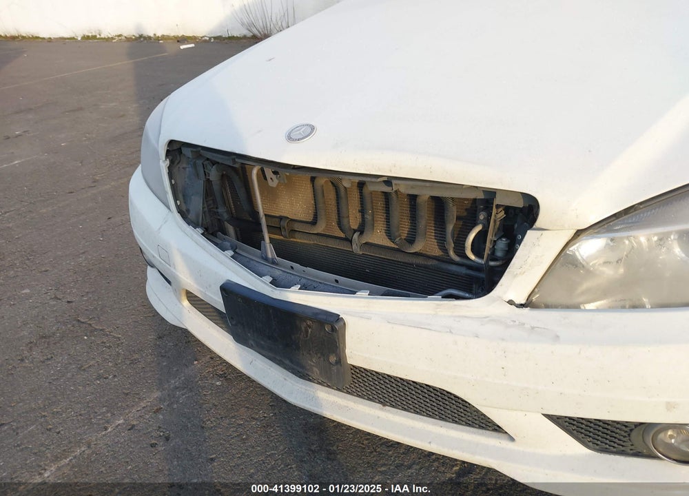 2008 MERCEDES-BENZ C VIN: WDDGF54X98R013277
