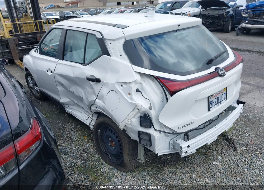 2023 NISSAN KICKS S XTRONIC CVT VIN: 3N1CP5BVXPL566696