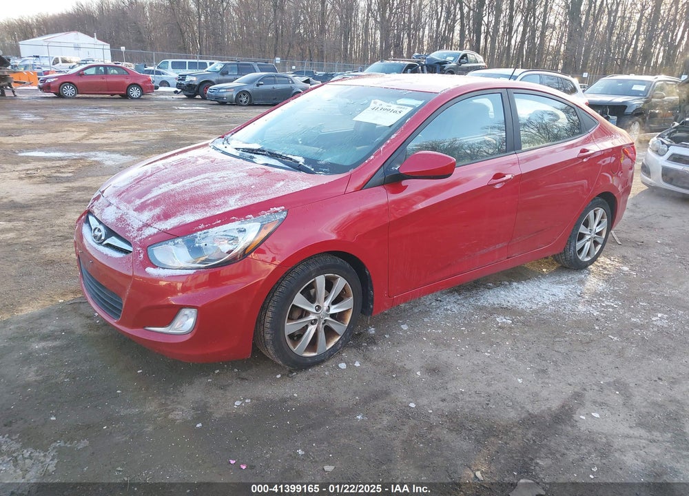 2013 HYUNDAI ACCENT VIN: KMHCU4AE8DU436639