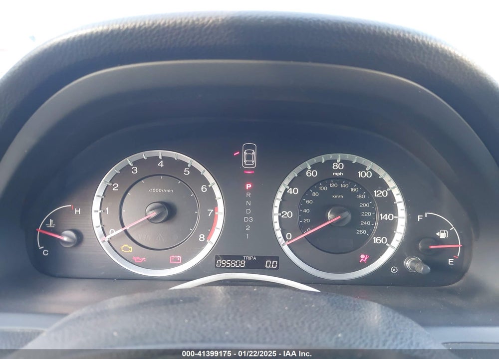 2009 HONDA ACCORD VIN: 1HGCP26499A000215