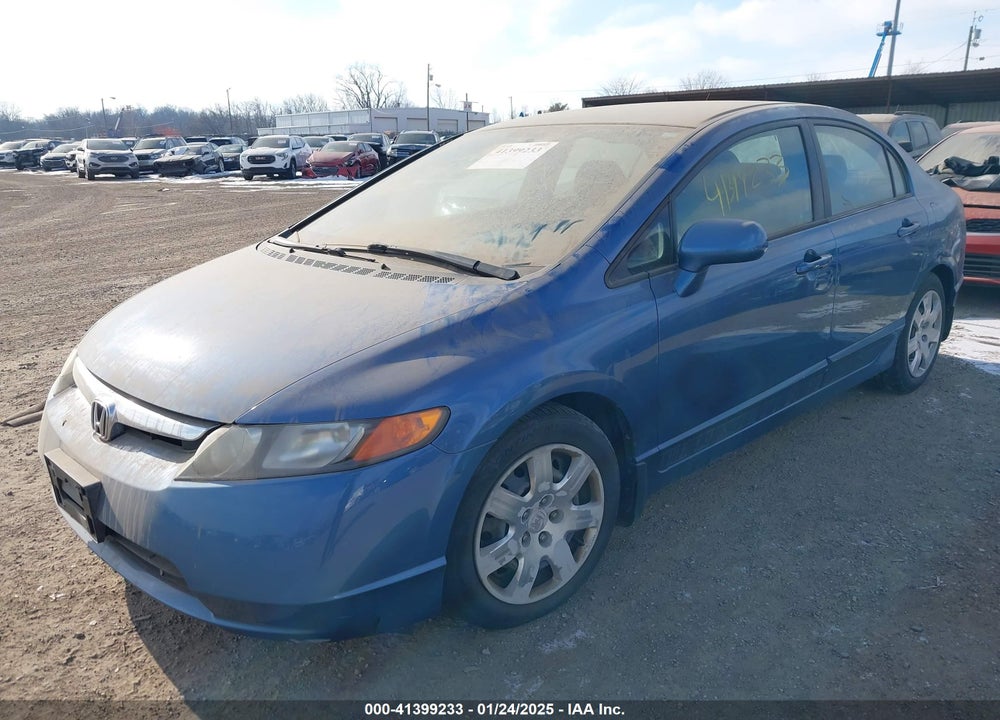 2007 HONDA CIVIC LX VIN: 1HGFA16597L016322