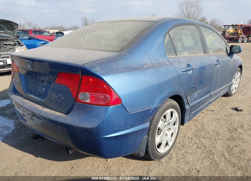 2007 HONDA CIVIC LX VIN: 1HGFA16597L016322