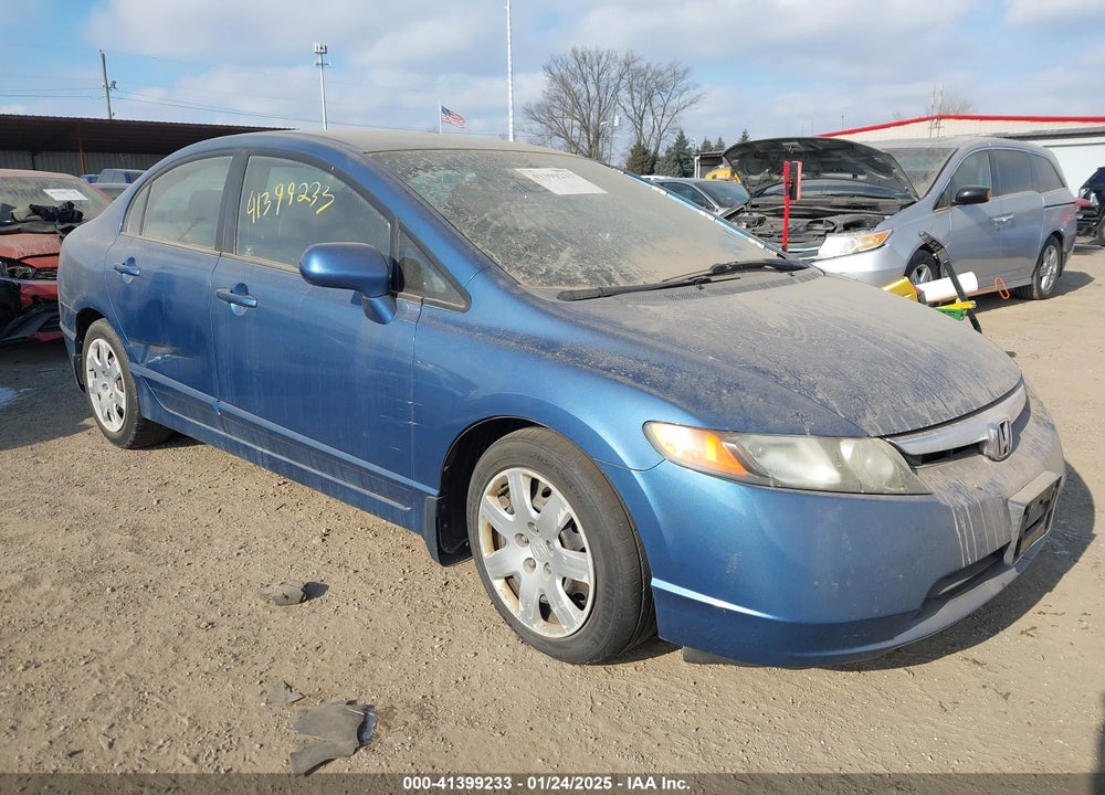 2007 HONDA CIVIC LX VIN: 1HGFA16597L016322