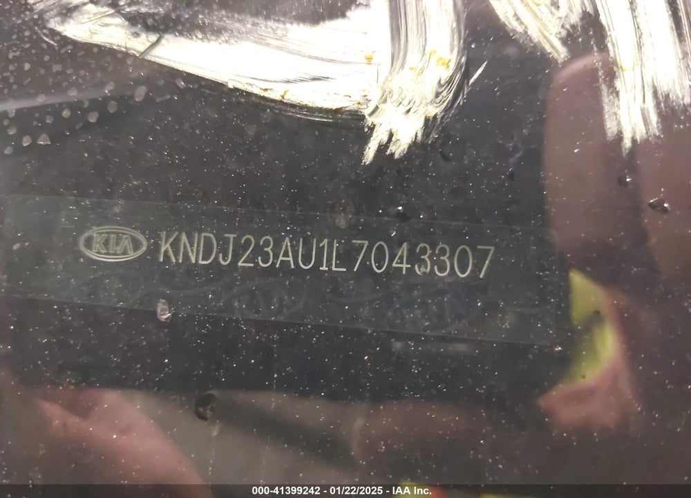 2020 KIA SOUL X-LINE VIN: KNDJ23AU1L7043307