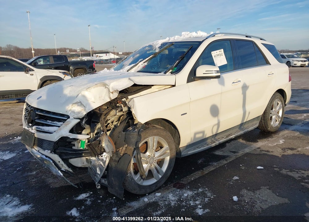 2012 MERCEDES-BENZ ML 350 4MATIC VIN: 4JGDA5HB2CA011030