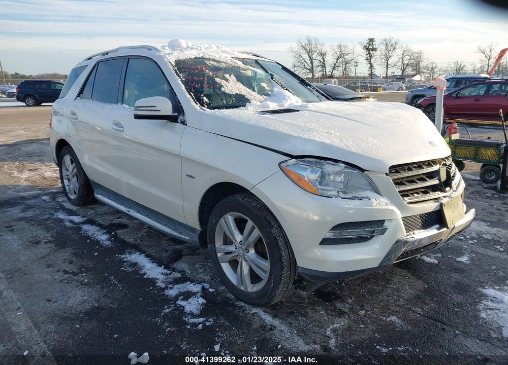2012 MERCEDES-BENZ ML 350 4MATIC VIN: 4JGDA5HB2CA011030
