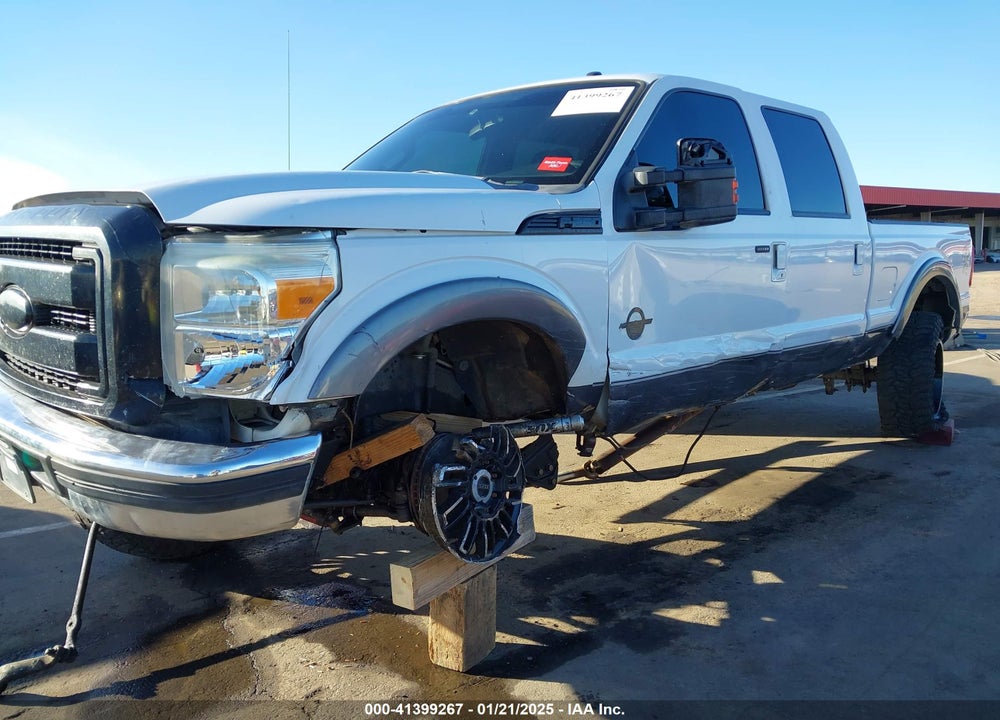 2011 FORD F-250 LARIAT VIN: 1FT7W2BT9BEC30139