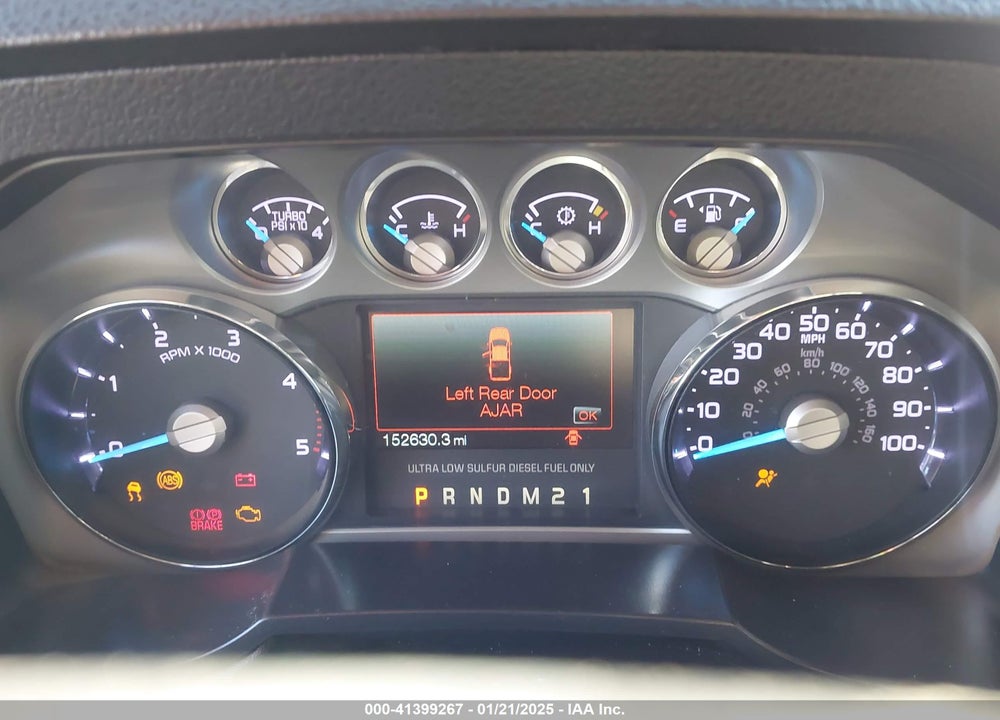 2011 FORD F-250 LARIAT VIN: 1FT7W2BT9BEC30139