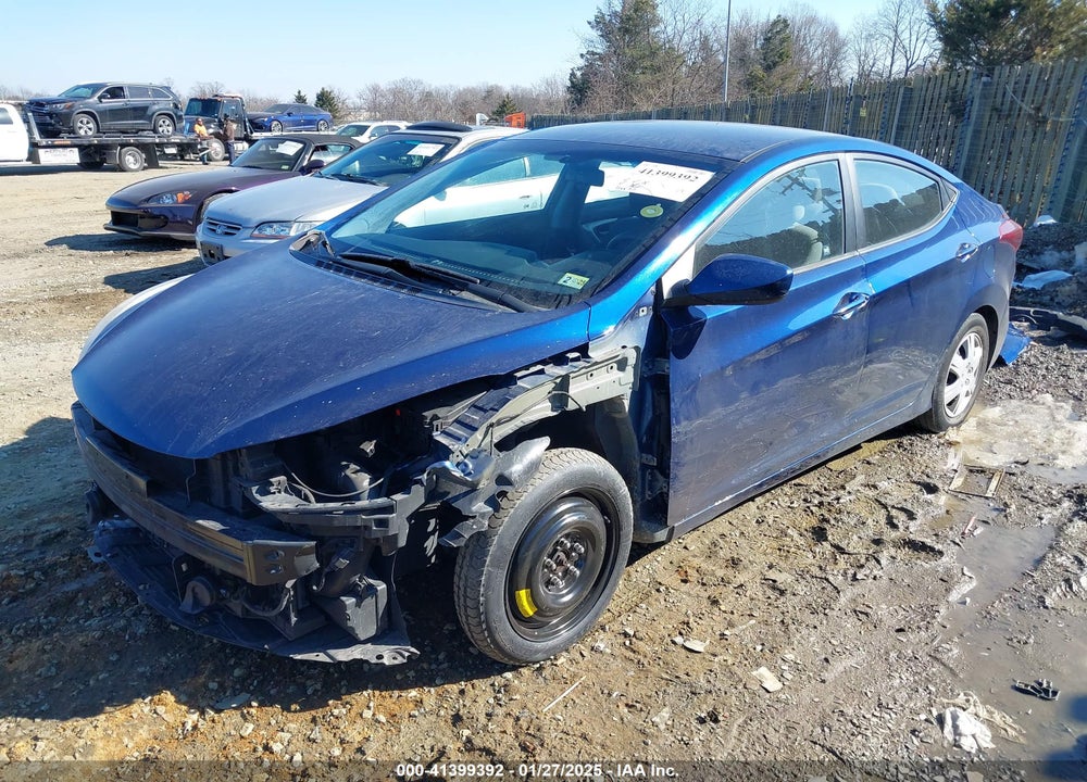 2016 HYUNDAI ELANTRA SE VIN: 5NPDH4AE5GH793885