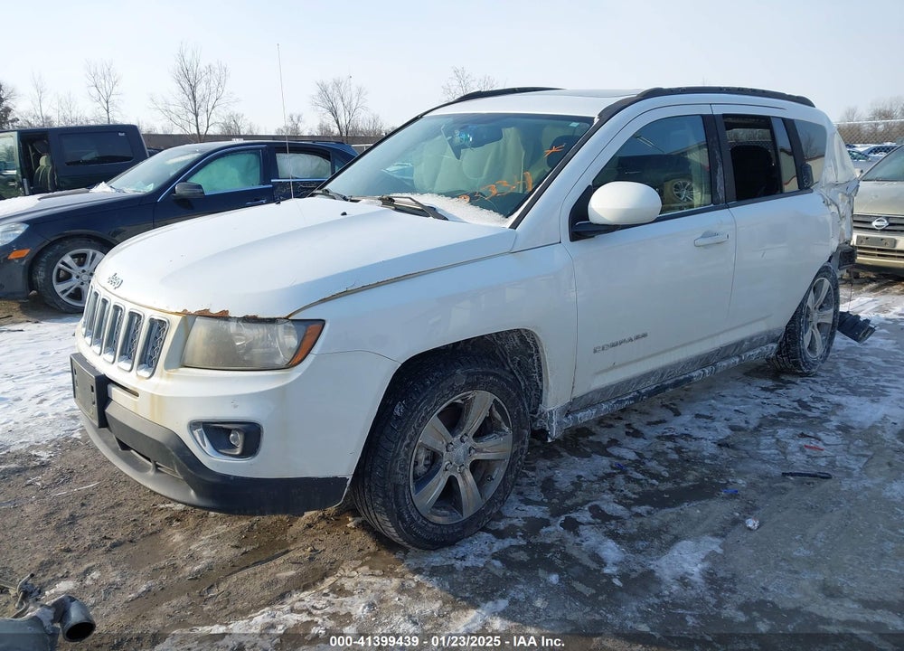 2016 JEEP COMPASS VIN: 1C4NJCEA2GD703334