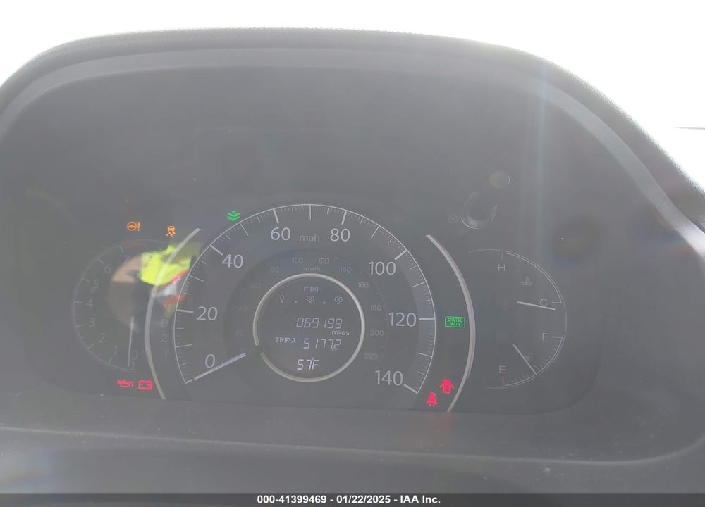 2013 HONDA CR-V LX VIN: 5J6RM4H36DL058579