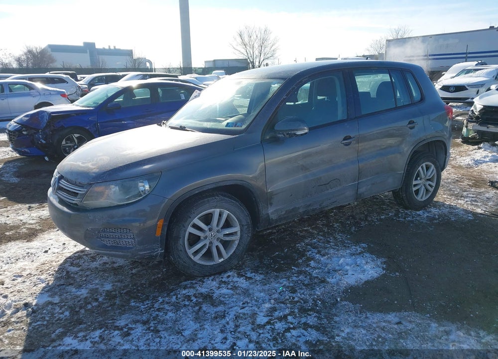 2014 VOLKSWAGEN TIGUAN R-LINE/S/SE/SEL VIN: WVGBV3AX2EW519896