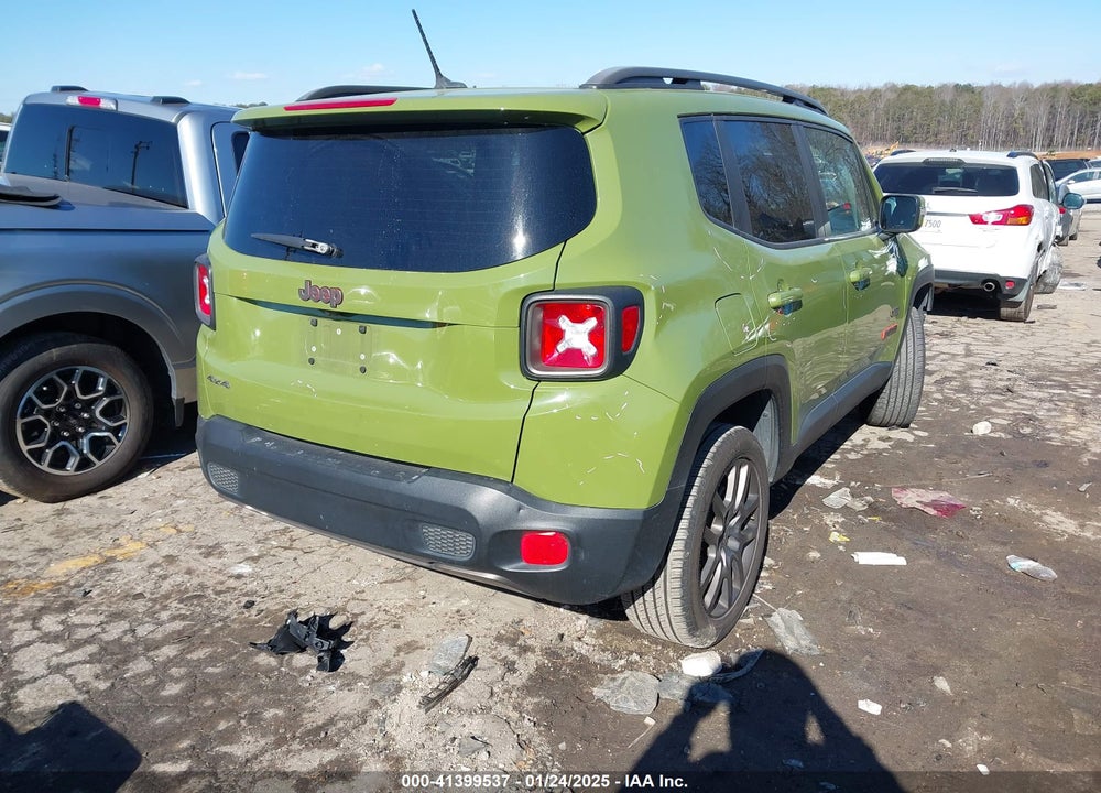 2016 JEEP RENEGADE 75TH ANNIVERSARY VIN: ZACCJBBTXGPD18290