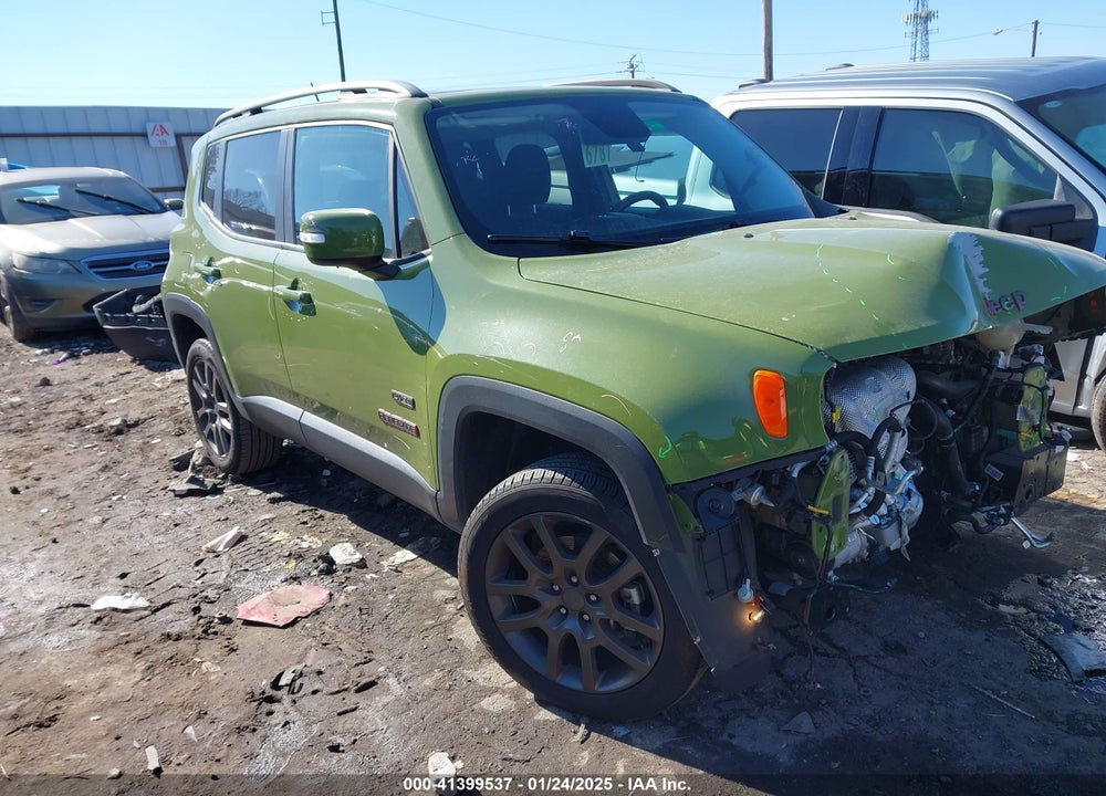 2016 JEEP RENEGADE 75TH ANNIVERSARY VIN: ZACCJBBTXGPD18290