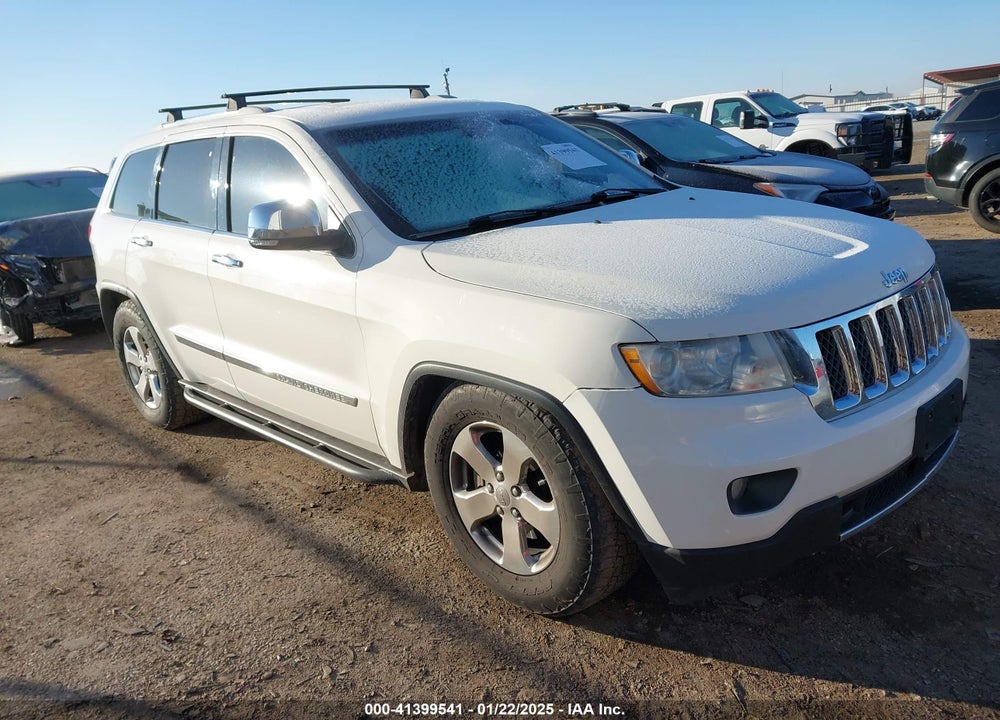 2012 JEEP GRAND CHEROKEE OVERLAND VIN: 1C4RJFCT9CC182345