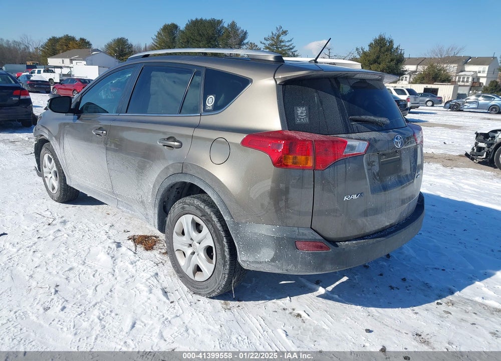 2013 TOYOTA RAV4 LE VIN: 2T3BFREV9DW037453