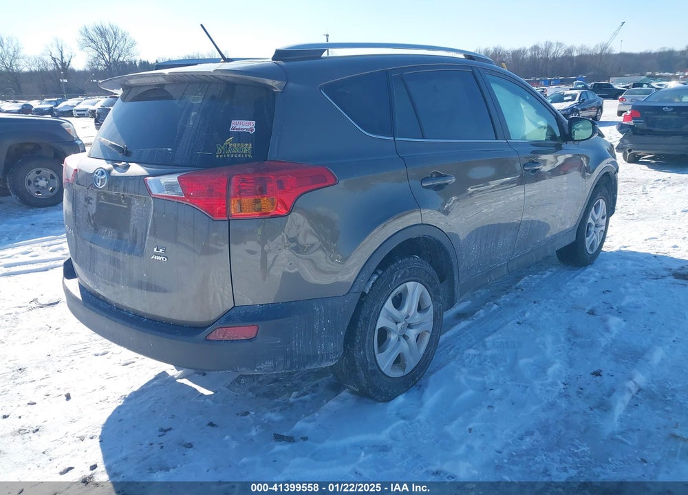 2013 TOYOTA RAV4 LE VIN: 2T3BFREV9DW037453