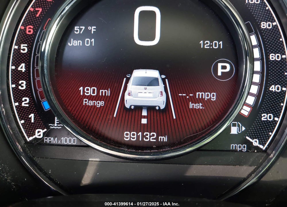 2016 FIAT 500 VIN: 3C3CFFFH8GT165503