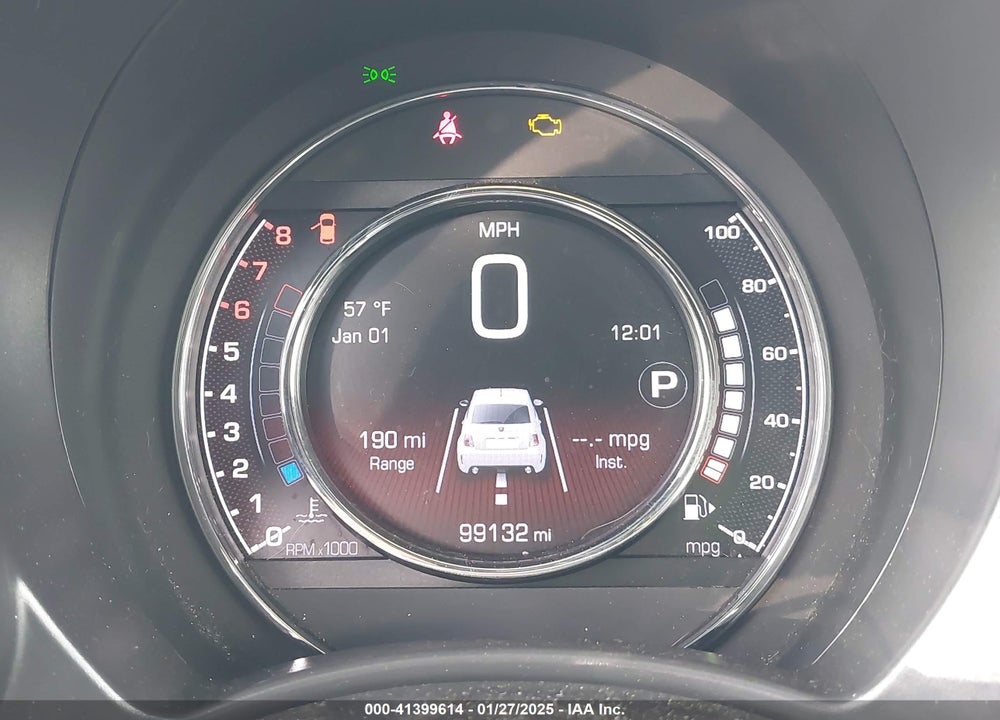2016 FIAT 500 VIN: 3C3CFFFH8GT165503