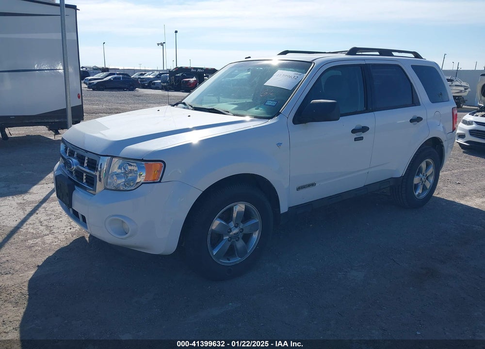 2008 FORD ESCAPE XLT VIN: 1FMCU03198KA86510