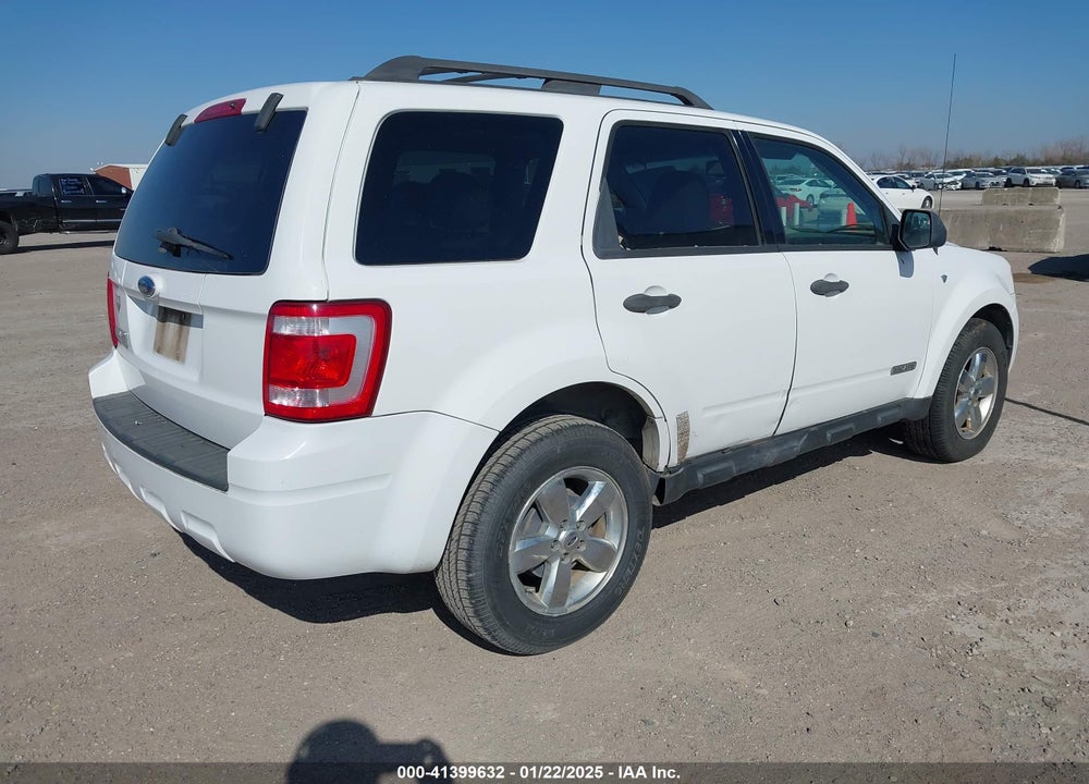 2008 FORD ESCAPE XLT VIN: 1FMCU03198KA86510