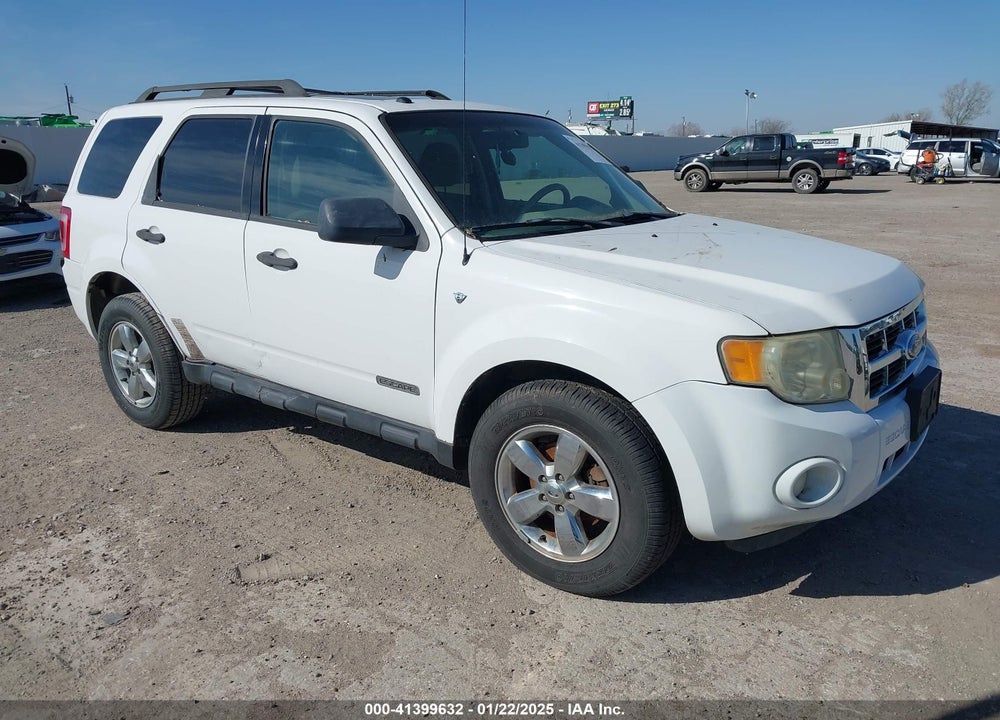 2008 FORD ESCAPE XLT VIN: 1FMCU03198KA86510