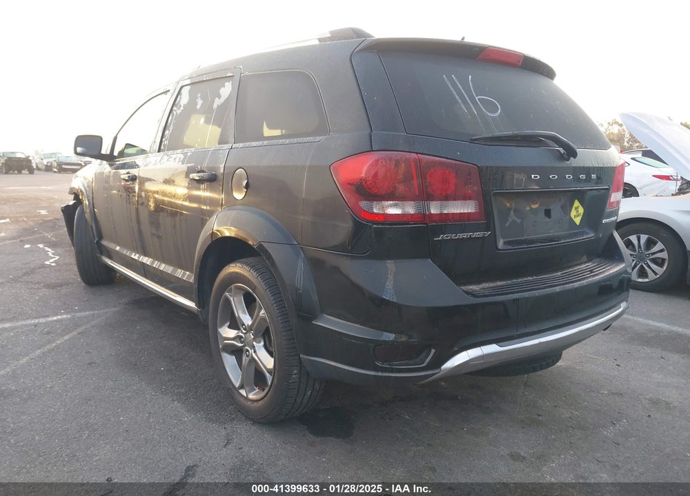 2016 DODGE JOURNEY CROSSROAD VIN: 3C4PDCGB7GT167237