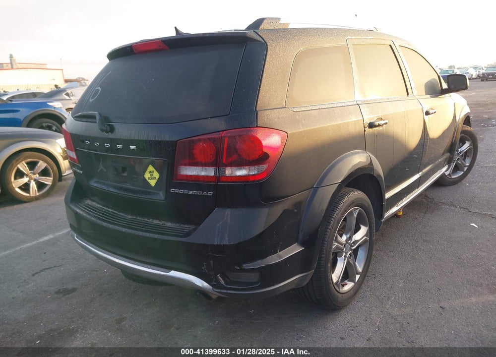 2016 DODGE JOURNEY CROSSROAD VIN: 3C4PDCGB7GT167237