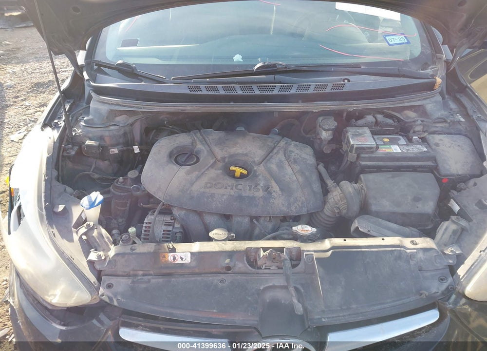 2014 HYUNDAI ELANTRA SE VIN: 5NPDH4AE1EH459365