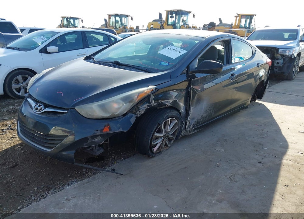2014 HYUNDAI ELANTRA SE VIN: 5NPDH4AE1EH459365