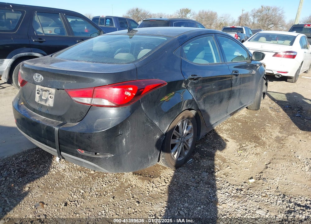 2014 HYUNDAI ELANTRA SE VIN: 5NPDH4AE1EH459365