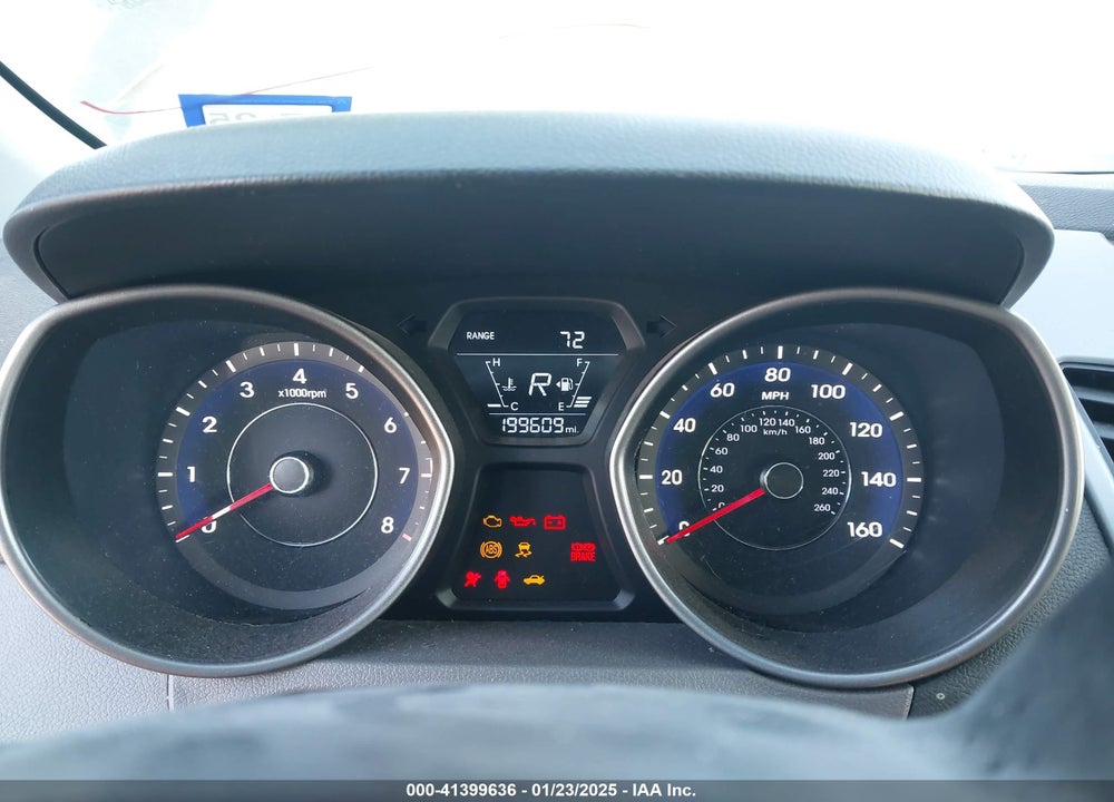 2014 HYUNDAI ELANTRA SE VIN: 5NPDH4AE1EH459365