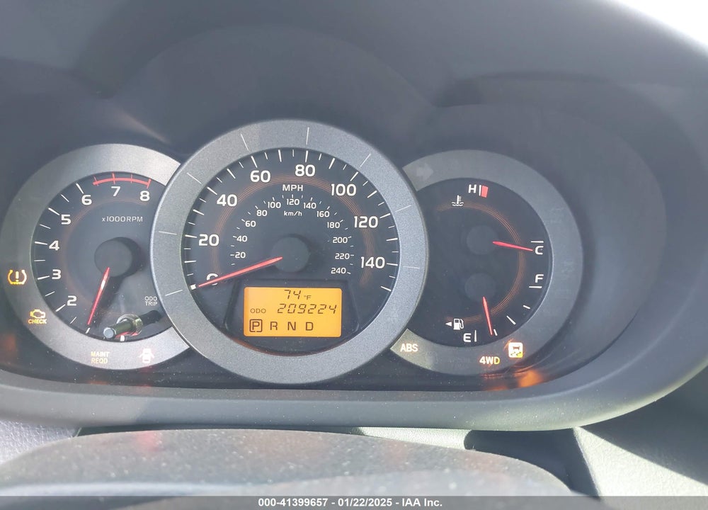 2009 TOYOTA RAV4 SPORT VIN: JTMBK32V095079182