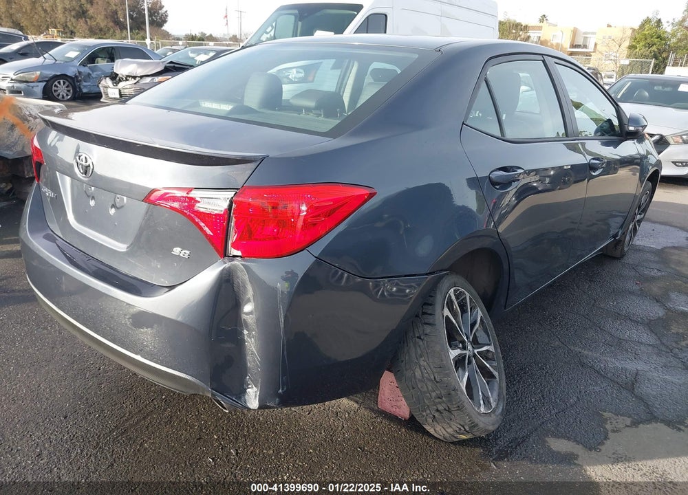 2018 TOYOTA COROLLA VIN: 2T1BURHE7JC021873