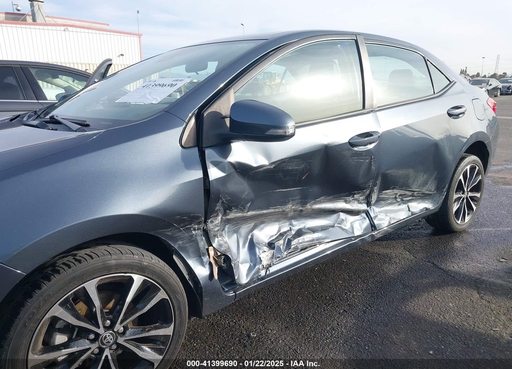 2018 TOYOTA COROLLA VIN: 2T1BURHE7JC021873