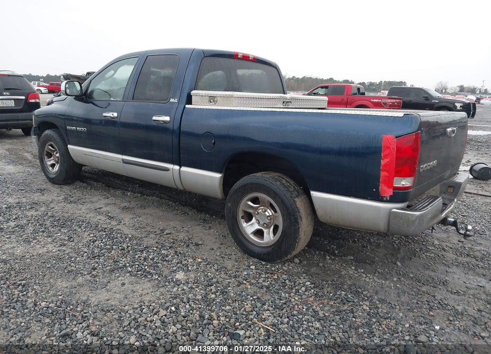 2002 DODGE RAM 1500 ST VIN: 1D7HA18N62S568143