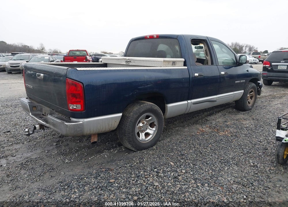 2002 DODGE RAM 1500 ST VIN: 1D7HA18N62S568143