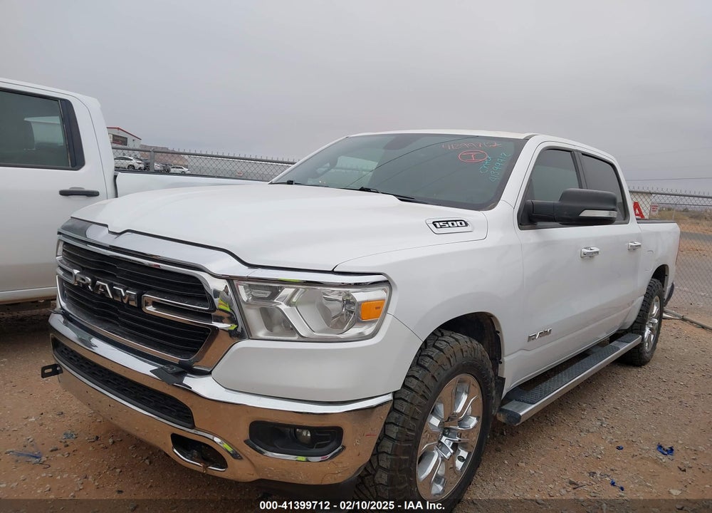 2019 RAM 1500 BIG HORN/LONE STAR 4X4 5'7 BOX VIN: 1C6RRFFG2KN803068