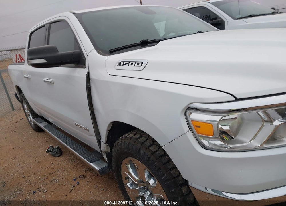 2019 RAM 1500 BIG HORN/LONE STAR 4X4 5'7 BOX VIN: 1C6RRFFG2KN803068