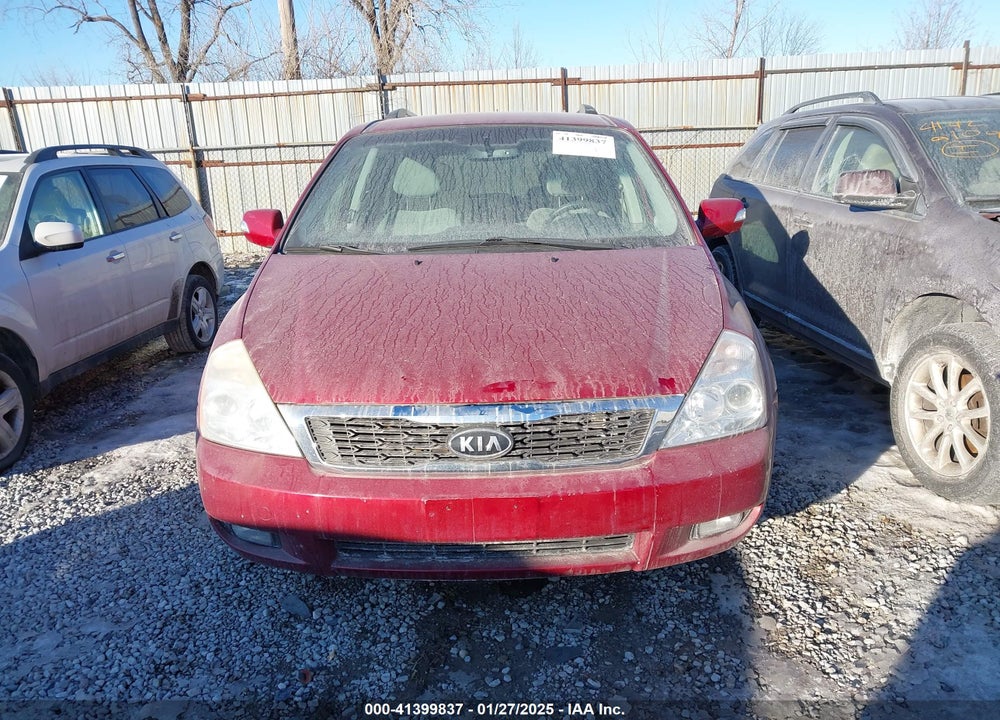 2012 KIA SEDONA EX VIN: KNDMH4C7XC6503059