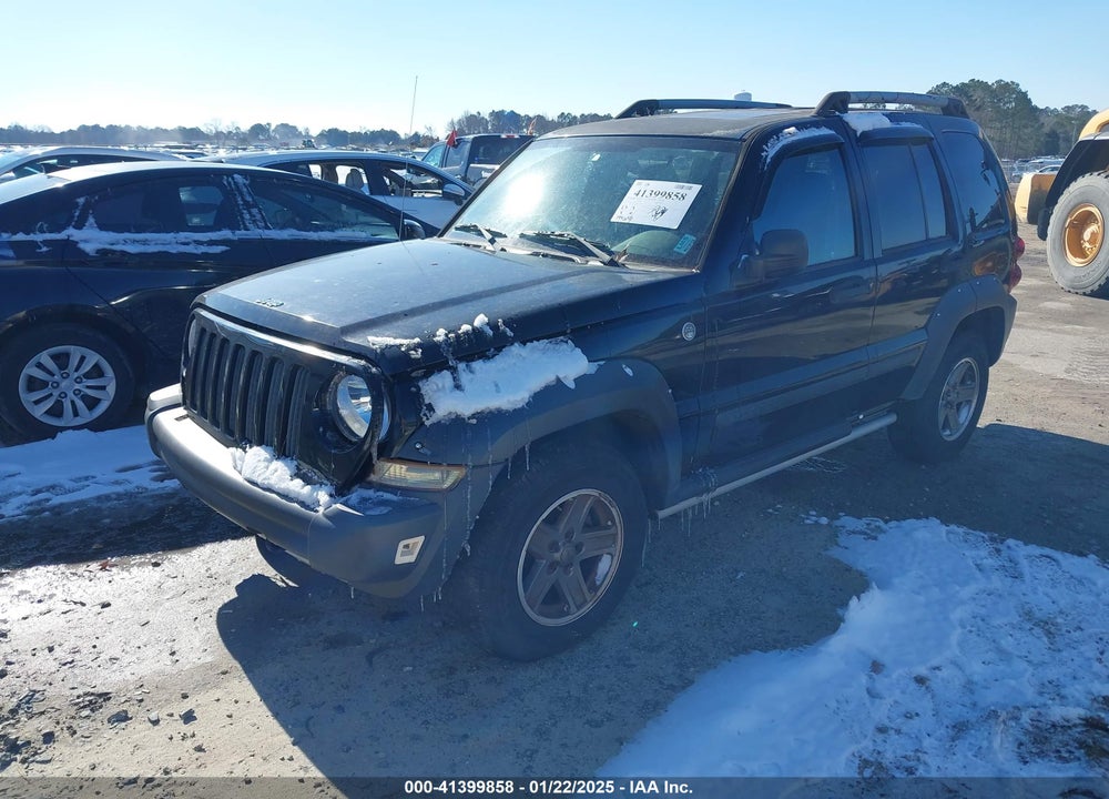 2005 JEEP LIBERTY RENEGADE VIN: 1J4GL38K75W552199
