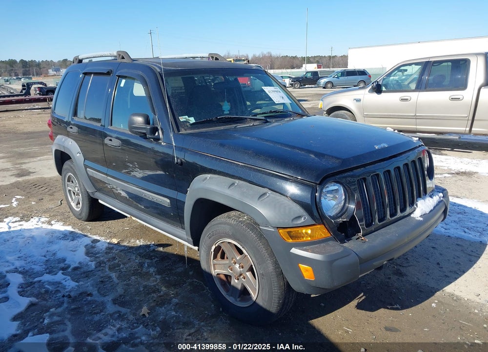 2005 JEEP LIBERTY RENEGADE VIN: 1J4GL38K75W552199