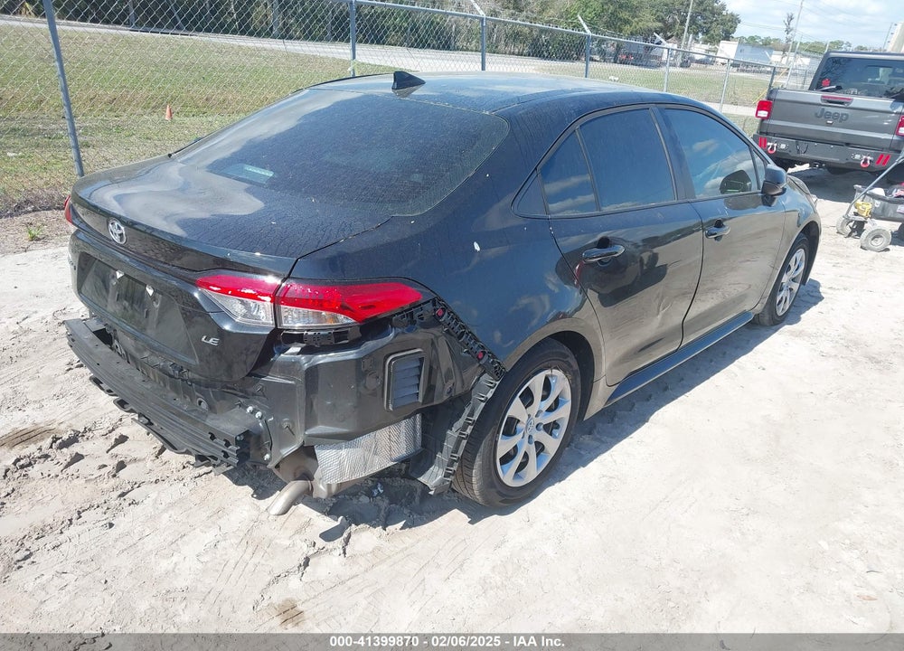 2022 TOYOTA COROLLA VIN: 5YFEPMAE9NP319526