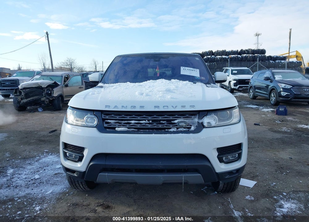 2016 LAND ROVER RANGE ROVER SPORT 3.0L V6 SUPERCHARGED SE VIN: SALWG2PF7GA115509