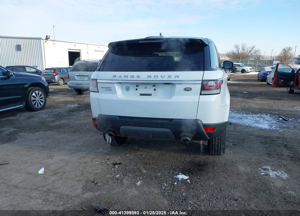 2016 LAND ROVER RANGE ROVER SPORT 3.0L V6 SUPERCHARGED SE VIN: SALWG2PF7GA115509